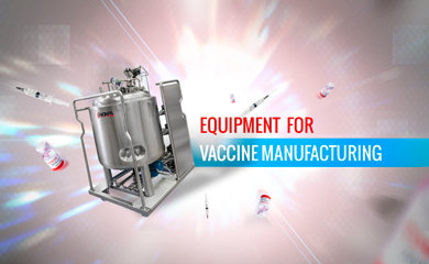 Équipements pour la production de vaccins