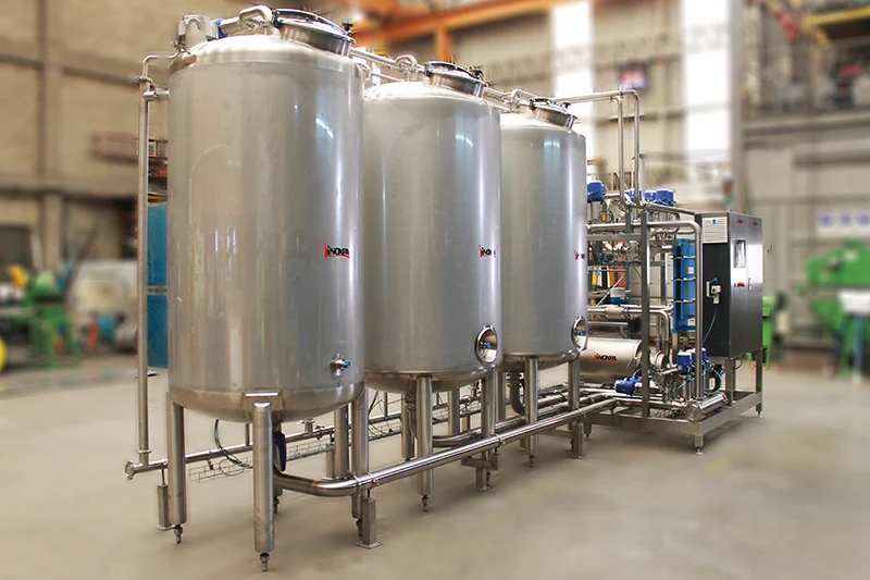 NEP automatisé pour le nettoyage UHT