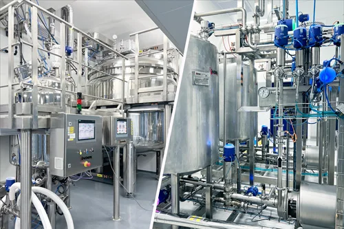 Usine de production pour l’industrie pharmaceutique