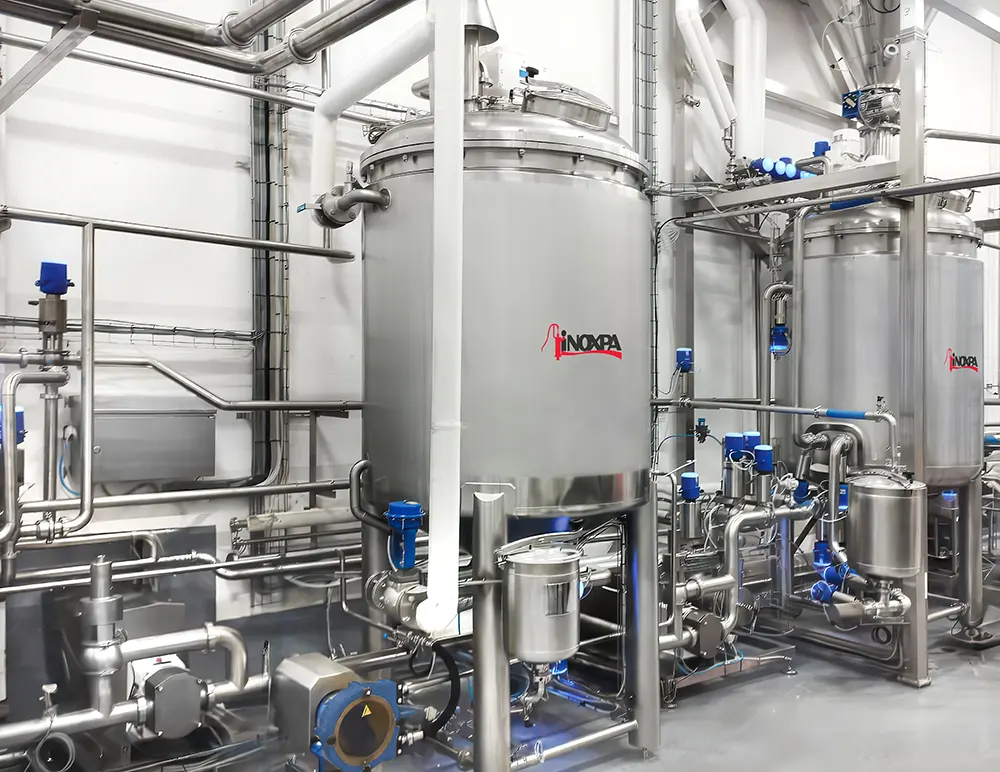 Production de nappages et de sirops pour glaces